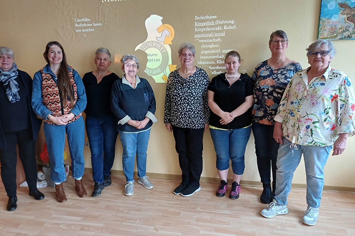 Lernpatinnen Altenkirchen mit Dozentin Dr. Desiree Bender